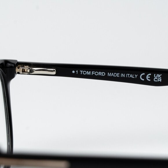 Tom Ford Men Eyeglasses Black Square FT5505 001 NEW AUTHENTIC - Picture 7 of 13